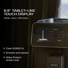 sorso Terra T2 Kaffeevollautomat Schwarz