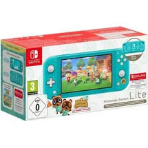 Nintendo Switch Lite türkis + Animal Crossing: New Horizons – Nepp-und-Schlepp-Edition + Nintendo Online 12-monatige (365-tägige) Einzelmitgliedschaft