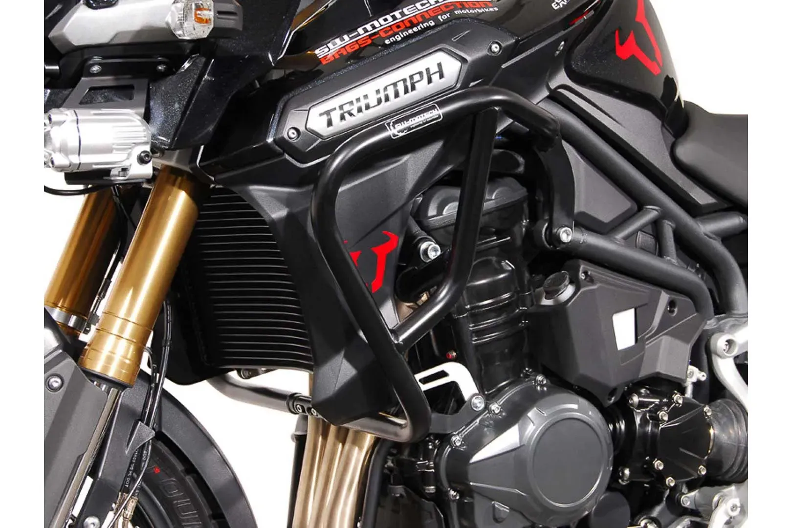 SW-Motech Sturzbügel - Schwarz. Triumph Tiger 1200 Explorer (11-15).