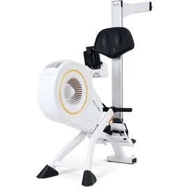 Sportplus Rudergerät für zuhause mit Luftwiderstand (8 Stufen), rower machine, Rudergerät Luft, leise & flüssig trainieren,