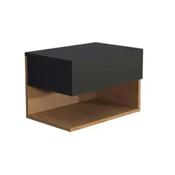 Wandschublade  Usal , schwarz , Maße (cm): B: 45 H: 30