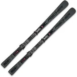 Fischer Rc4 St Lyt Pr + Rs 11 Gw Powerrail Solid Black/Anthracite 165 cm