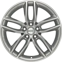 BBS SX 7,5 x 17 5 x 120 ET43 Silber