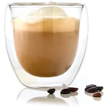 Bambuswald Kaffeeglas 0,24 l