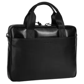 Bugatti Comet bags Aktentasche Leder 36 cm Laptopfach schwarz