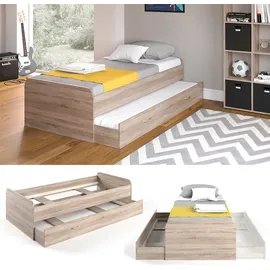 VitaliSpa Funktionsbett Enzo Sonoma Eiche