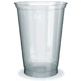 LogiPack GeRo Becher 0,4 l Glasklar 50 St.