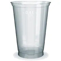 LogiPack GeRo Becher 0,4 l Glasklar 50 St.
