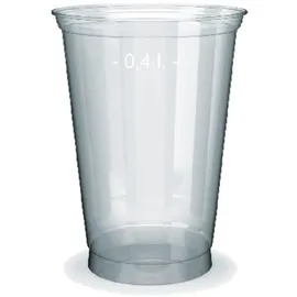 LogiPack GeRo Becher 0,4 l Glasklar 50 St.
