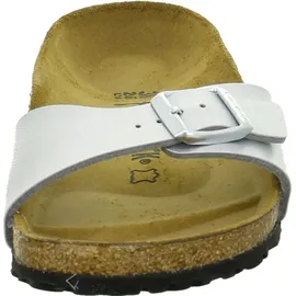 Birkenstock Madrid Birko-Flor schmal silber 38