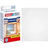 Tesa Fliegengitter Fenster mit Klettband COMFORT weiß