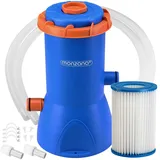 monzana Pool Filterpumpe MZP90 blau-orange