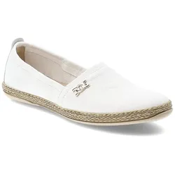 Weiße Ballerinas Armodo Schlupfschuhe, 37