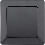 ChiliTec Wechselschalter UP 250V~ 10A Steckanschluss Anthrazit