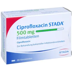 CIPROFLOXACIN STADA 500 mg Filmtabletten 20 St
