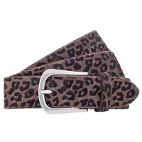 B.belt Gürtel Leder 95 cm grau