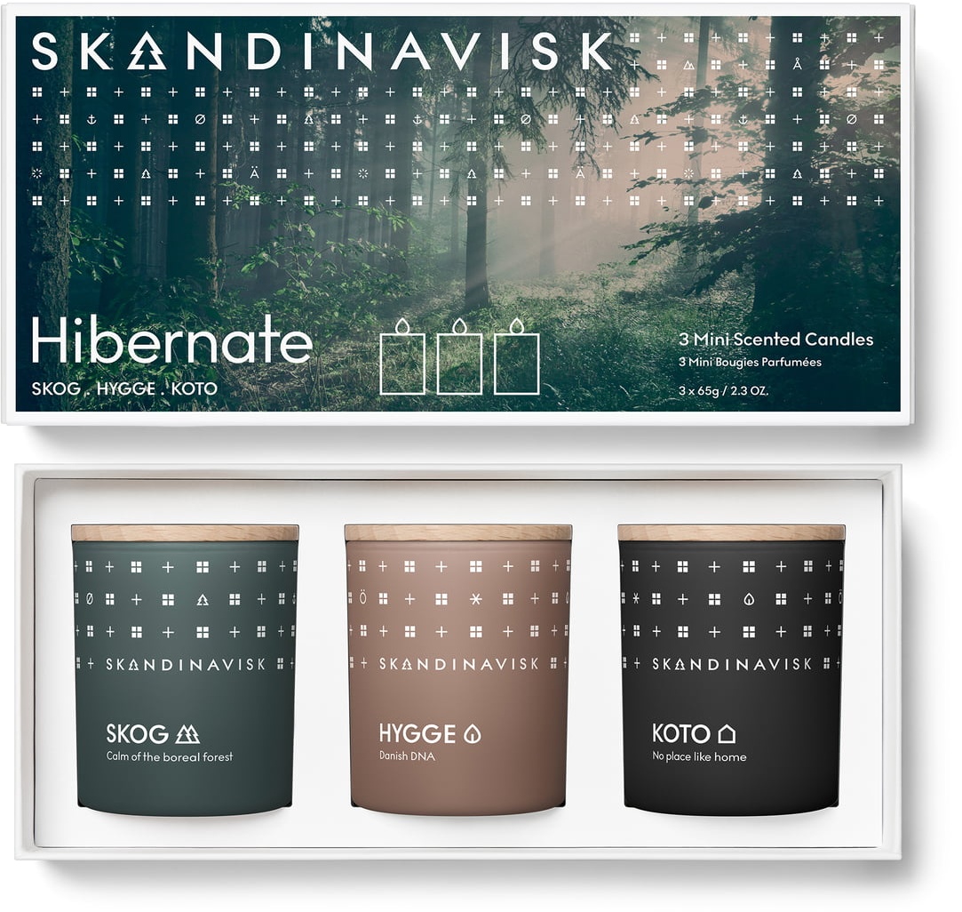 Skandinavisk - Kerzenset Mini, Hibernate (3er-Set)