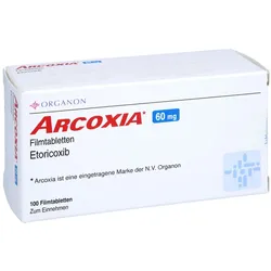 Arcoxia 60 mg Filmtabletten 100 St