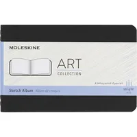 Moleskine SKIZZENALBUM ART PLUS P/A6 120G-PAPIER, SOFT COVER, SCHWARZ