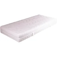 Breckle Kaltschaummatratze Cleo H2, Weiß, Textil, H2, Füllung: Polyester, 90x200 cm, Grüner Punkt, Lga, Textiles Vertrauen - Oeko-Tex®, Made in Germany, DIN EN ISO 9001, Bezug abnehmbar/waschbar, Ober- und Unterseite versteppt, wendbar, optimale Belüftung, für verstellbare Lattenroste geeignet, Tragegriffe, atmungsaktiv, schadstoffgeprüft, Schlafzimmer, Matratzen Shop, Matratzen, Kaltschaummatratzen