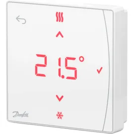 Danfoss Icon2 Zigbee Raumthermostat mit Display 5-35 Grad C Frostschutzfunktion