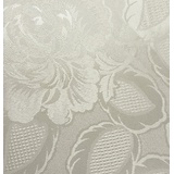 Emma Barclay Damast Rose – Jacquard Tischdecke in Creme – 60 x 84 (152 x 213 cm) oval