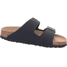 Birkenstock Arizona Vegan Birko-Flor Nubuk schmal schwarz 38