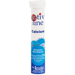 Activline Calcium Zitrone Brausetabletten 20 St