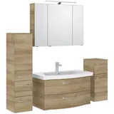 Pelipal Badmöbel-Set 6005 5-tlg. Eiche