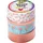 Folia Washi-Tape 4er Set Deko-Klebeband 15 mm x 5 m