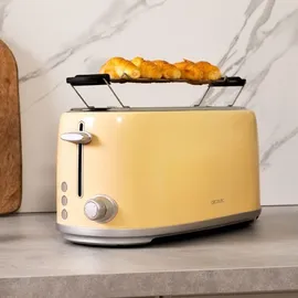 Cecotec Toast&Taste 1600 Retro Double 1630w Toaster - Beige