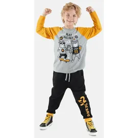 Denokids Set Play Allday in Grey Melange | Gr.: 122