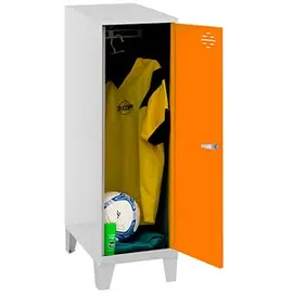 Simonrack Spind SIMONLOCKER DISM 40,0 x 50,0 x 101,5 cm Grau/Orange