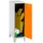 Simonrack Spind SIMONLOCKER DISM 40,0 x 50,0 x 101,5 cm Grau/Orange