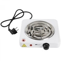 broil-master® Shisha Kohleanzünder - Elektrisch, 1000W Leistung, Weiß, Klein, Hitze regulierbar, Outdoor, für Camping/Grill - Shishakohlengrill, Kohlegrill, Heizspirale, Grillanzünder, Brenner