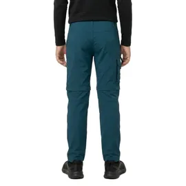 TROLLKIDS Oppland Zipp-Off-Trekkinghose Blau 128
