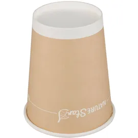 NATUREStar Kaffeebecher Papier, braun Ø 200ml 50 Stk.) - 50er Rolle"
