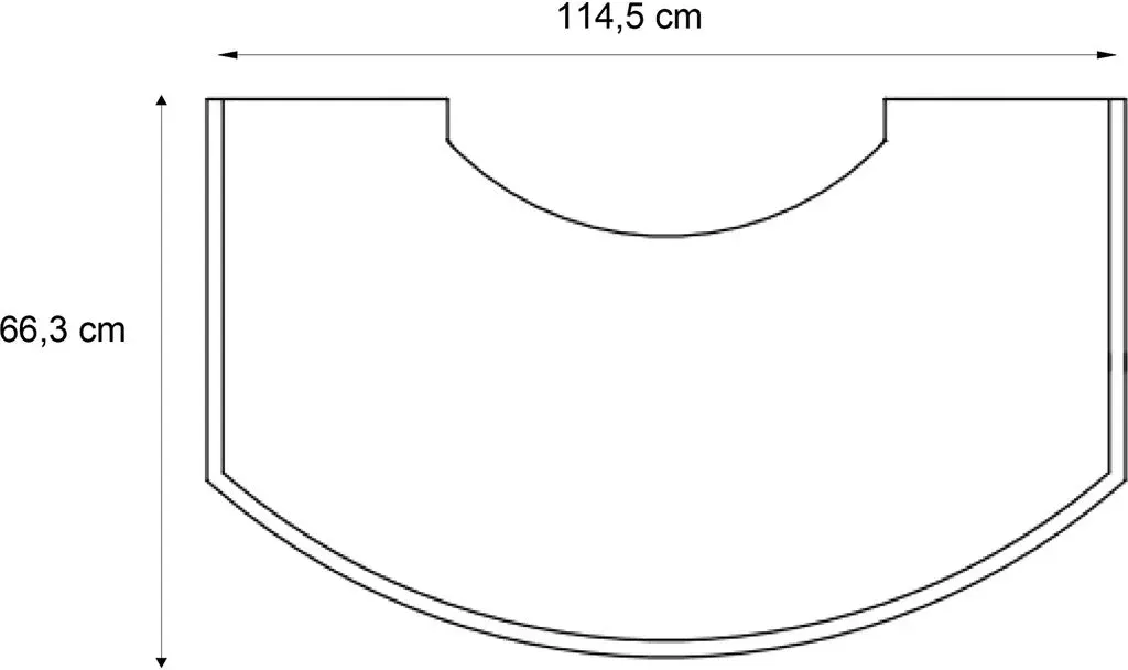 Glasvorlegeplatte / für RIKA Ofen SOL