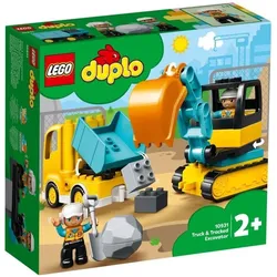 Duplo® Bagger und Laster