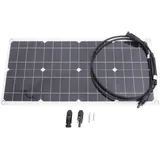 25w 16v Flexibles Solarpanel, Monokristallines Tragbares Ladegerät Für Wohnmobile, Yachten, 12v Autobatterien.