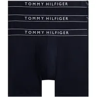 Tommy Hilfiger Herren 3er Pack Boxershorts Briefs mit Logobund, Blau (des Sky/des Sky/des Sky), XS