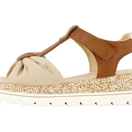 Tom Tailor Plateau-Sandaletten Damen Beige 37