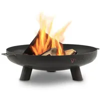 BBQ-Toro Feuerschale Ø 70 cm, Schwarz, Outdoor Dreibein Feuerstelle