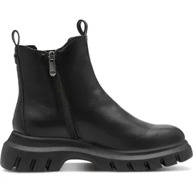 Marco Tozzi Damen Chelsea Boots mit Chunky-Sohle Modern, Schwarz (Black), 39