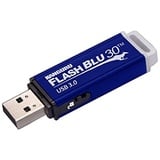 Kanguru FlashBlu30 USB-Speicherstick, USB 3.0, 64 GB – Blau