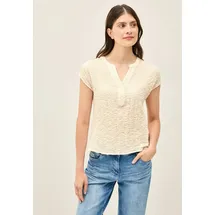 Cecil Kurzarmbluse beige XXL 46