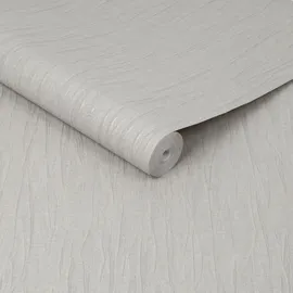 BOUTIQUE Marquise Plain Vliestapete 10,05 x 0,52 m 1 St Weiss/Beige 34193