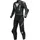 Dainese Laguna Seca Lederkombi - Black / Black / White - 110