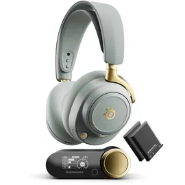 SteelSeries Arctis Nova Elite Sage & Gold