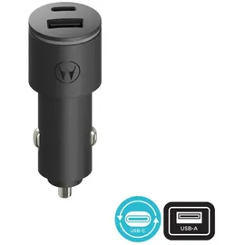 Motorola TurboPower 45W Autolader USB-A/USB-C SJV102-EU, - Weiß